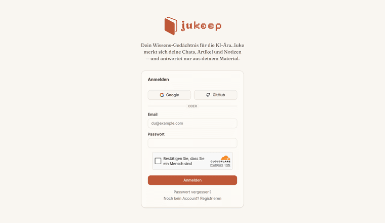 Wissenssystem jukeep