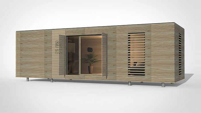 Wood Cube Model X